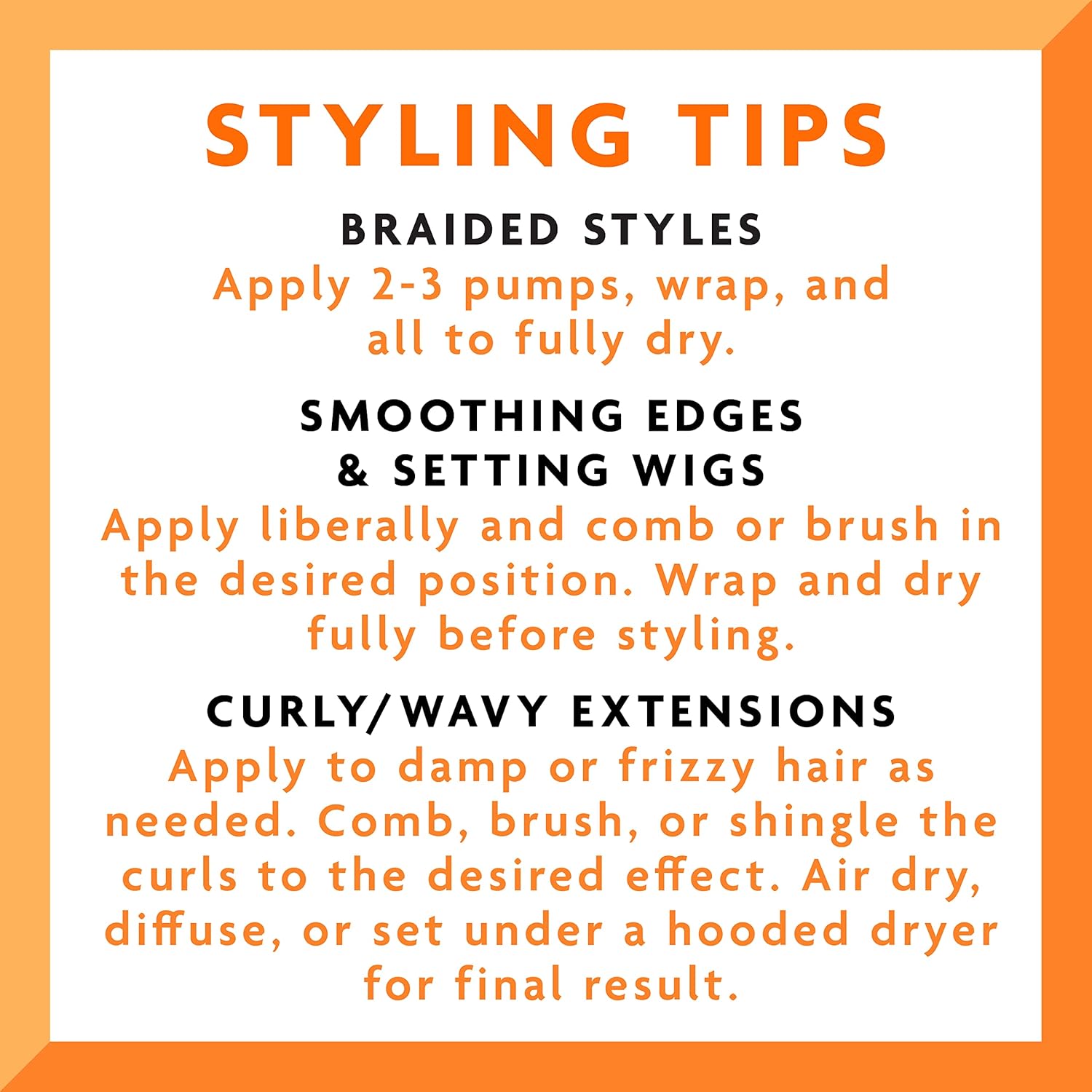 Cantu Protective Styles Set And Refresh Foam 237ml