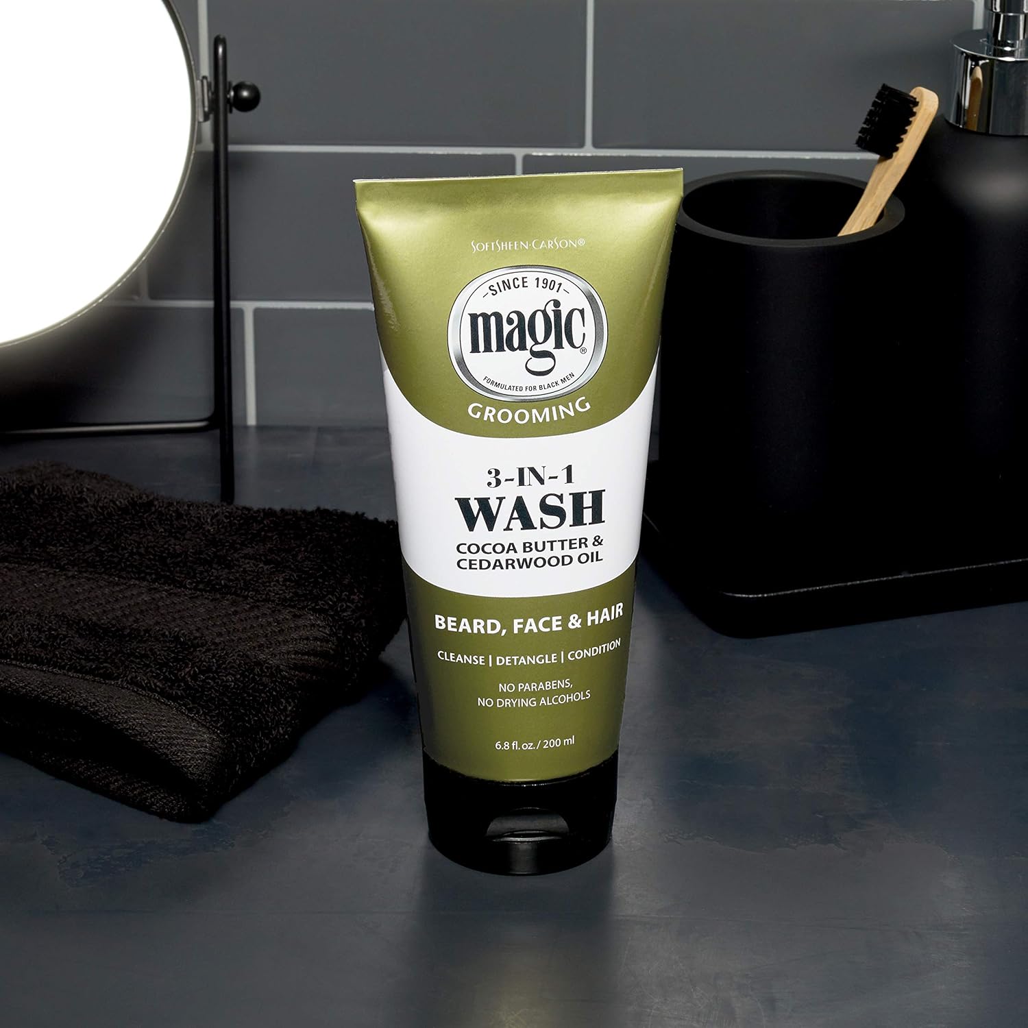 SoftSheen Carson Magic Grooming 3 In 1 Wash With Cocoa Butter 200ml