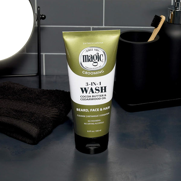 SoftSheen Carson Magic Grooming 3 In 1 Wash With Cocoa Butter 200ml