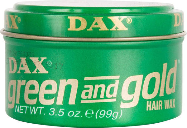 Imperial Dax Green And Gold Hair Wax 99g - Afro Hair Boutique