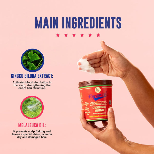 Lola Cosmetics Rapunzel Strengthening Hair Mask 450g
