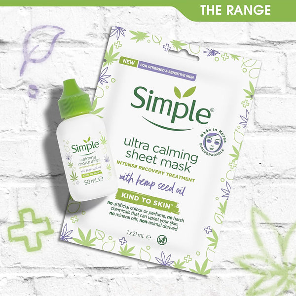 Simple Calming Moisturiser Skin Cream 50ml - Afro Hair Boutique