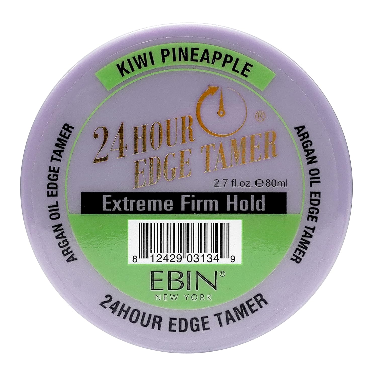 EBIN 24 Hour Kiwi Pineapple Extreme Firm Hold Edge Tamer 15ml / 80ml / 250ml - Afro Hair Boutique