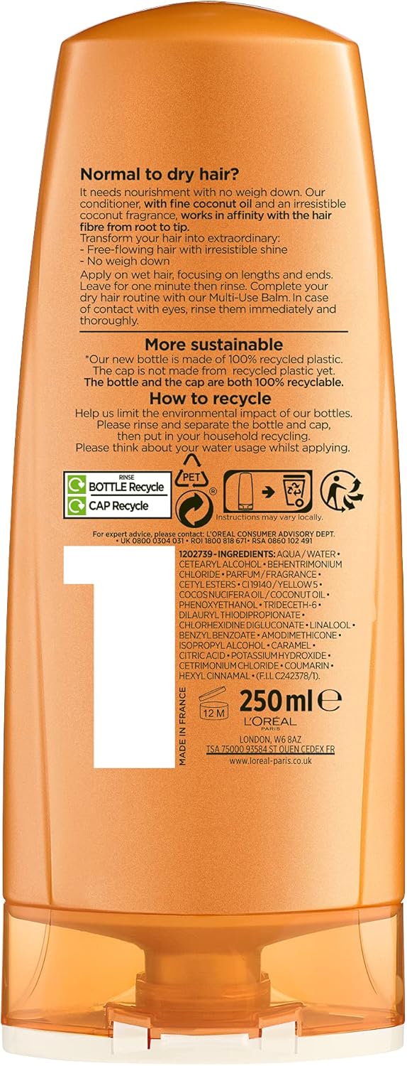 Loreal Paris Elvive Extraordinary Oil Coco Weightless Nourishing Conditioner 300ml - Afro Hair Boutique