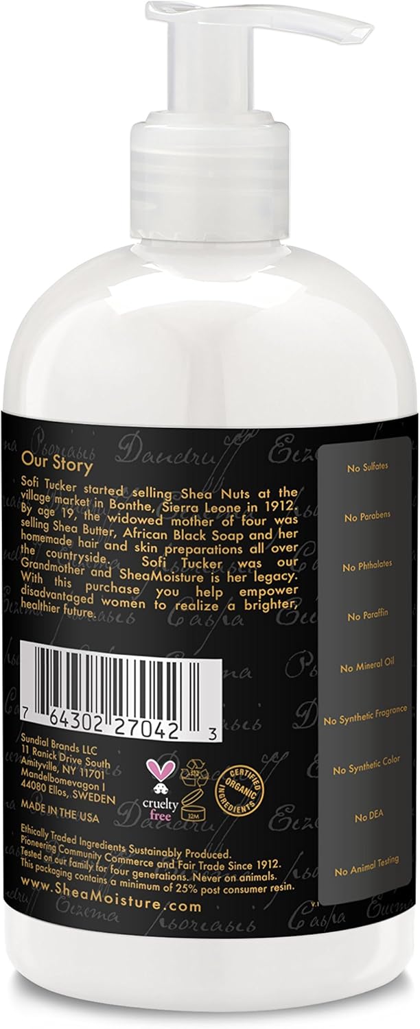 Shea Moisture African Black Soap Dandruff Control Conditioner 384ml