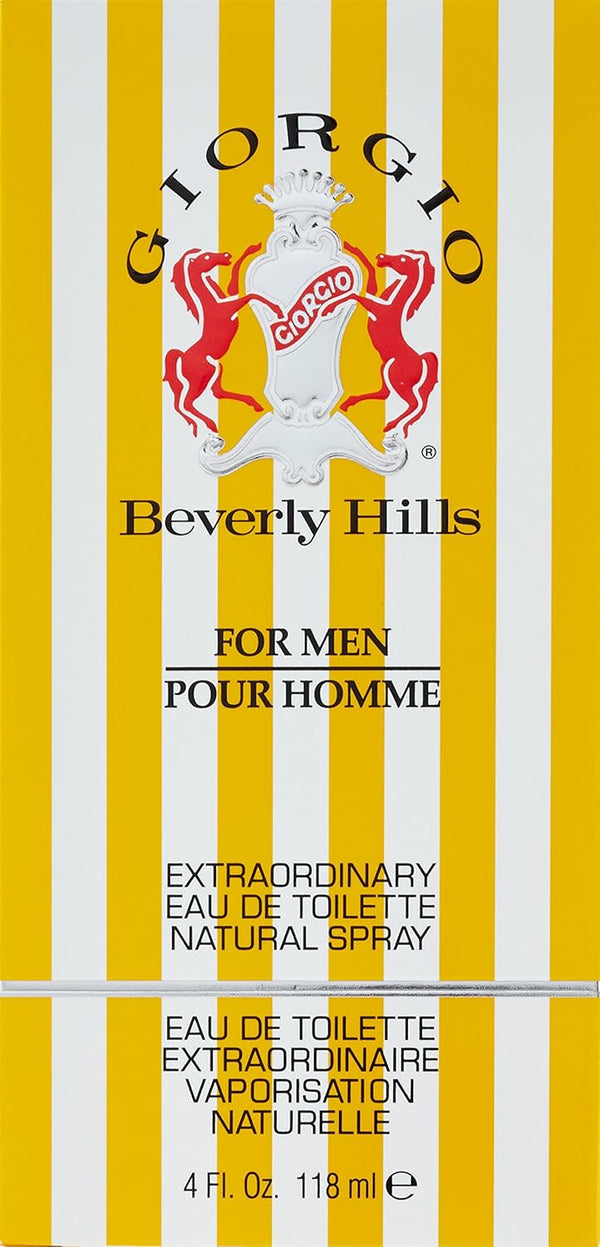 Giorgio Beverly Hills For Men Eau De Toilette 118ml