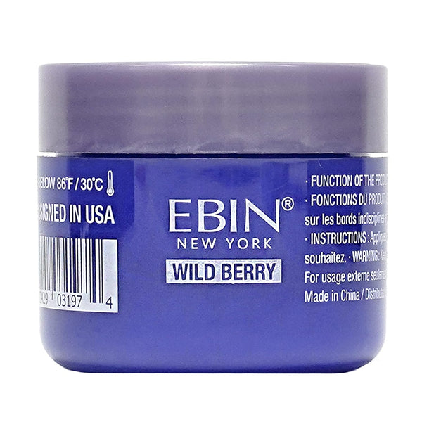 EBIN NewYork 24 Hour Wild Berry Extreme Firm Hold Edge Tamer 15ml, 80ml / 250ml - Afro Hair Boutique