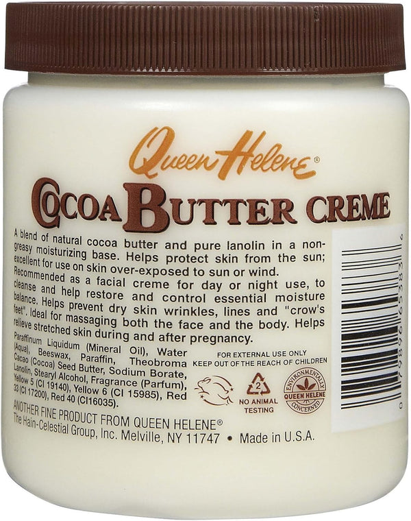 Queen Helene Cocoa Butter Face Plus Body Creme 425g / 136g - Afro Hair Boutique