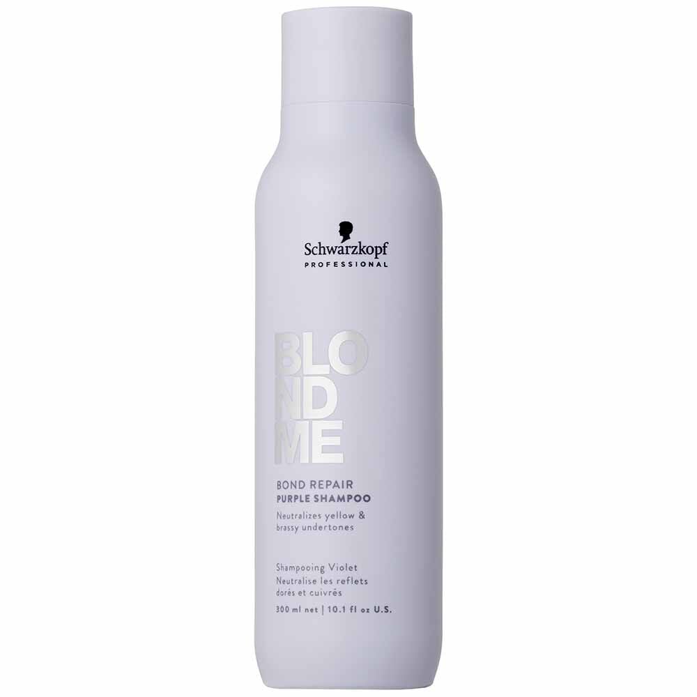 Schwarzkopf Blondme Bond Repair Purple Shampoo 300ml / 1000ml