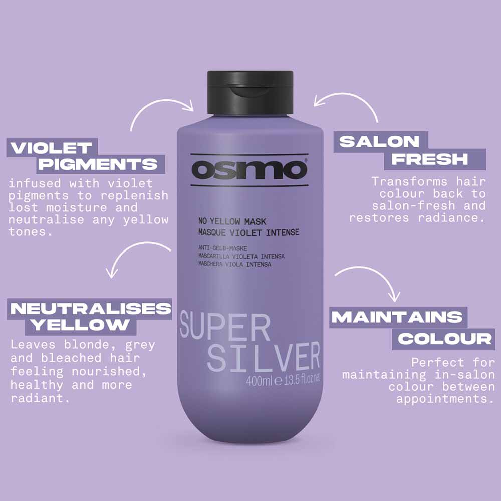 Osmo Super Silver No Yellow Mask Violet Intense 400ml