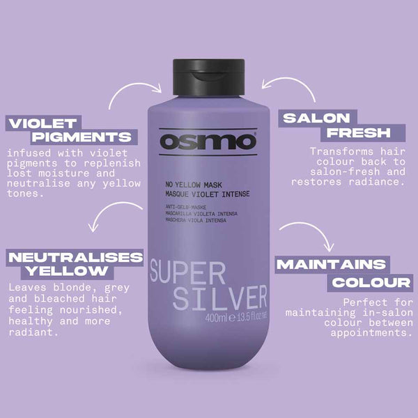 Osmo Super Silver No Yellow Mask Violet Intense 400ml