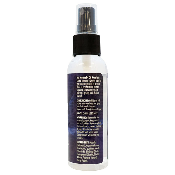 Via Natural Oil Free Wig Shine 60ml / 118ml / 237ml - Afro Hair Boutique