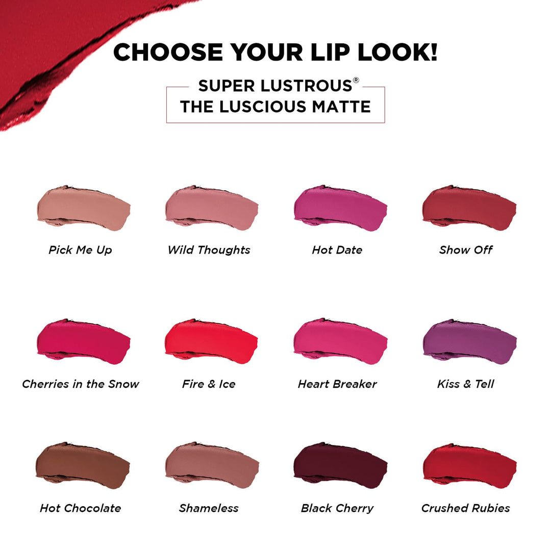 Revlon Super Lustrous Mattes Lipstick 009 Kiss And Tell