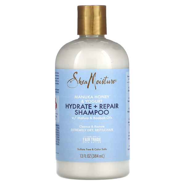 Shea Moisture Manuka Honey And Yogurt Hydrate Repair Shampoo 384ml
