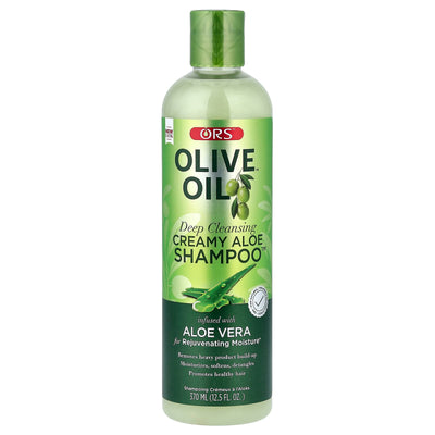 ORS Olive Oil Deep Cleansing Creamy Aloe Shampoo - 370ml / 51.7ml