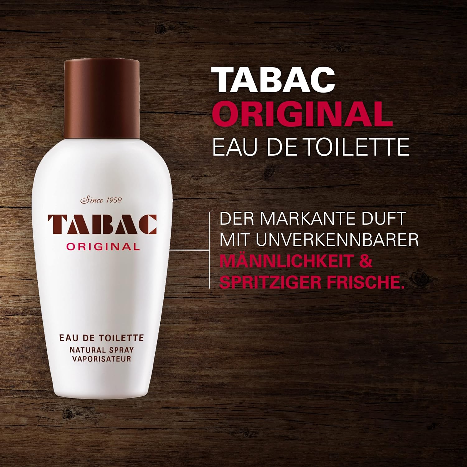 Maurer And Wirtz Tabac Eau De Toilette Spray 50ml / 100ml