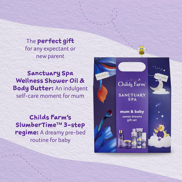 Childs Farm Sanctuary Spa Mum And Baby Sweet Dreams Gift Set