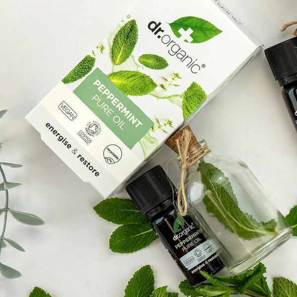 Dr Organic Energise And Restore Peppermint Oil 10ml