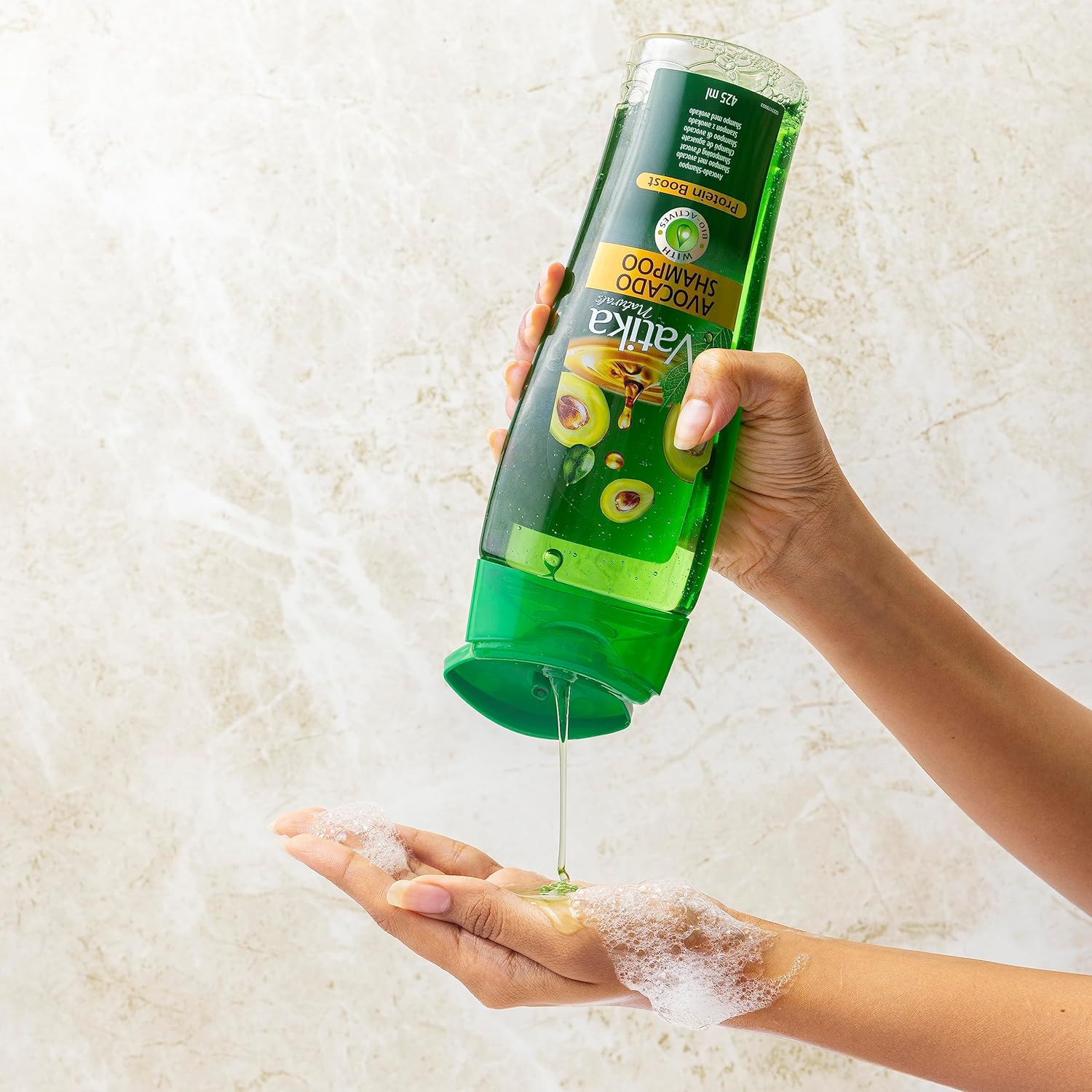 Dabur Vatika Naturals Protein Boost Avocado Shampoo 425ml