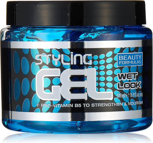 Beauty Formulas Wet Look Styling Gel 500ml - Afro Hair Boutique