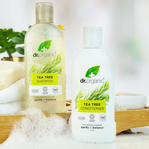 Dr Organic Bioactive Haircare Organic Tea Tree Conditioner 265ml - Afro Hair Boutique