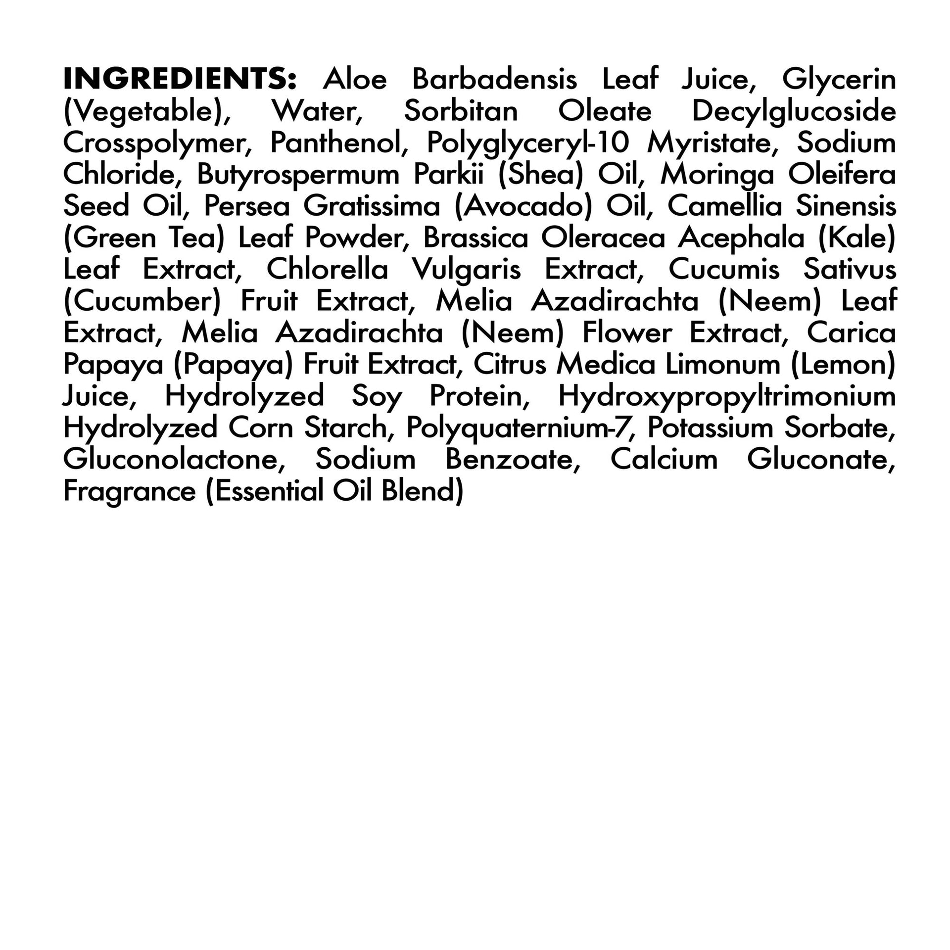 Shea Moisture Power Greens Moringa And Avocado Hair Tea Rinse 237ml