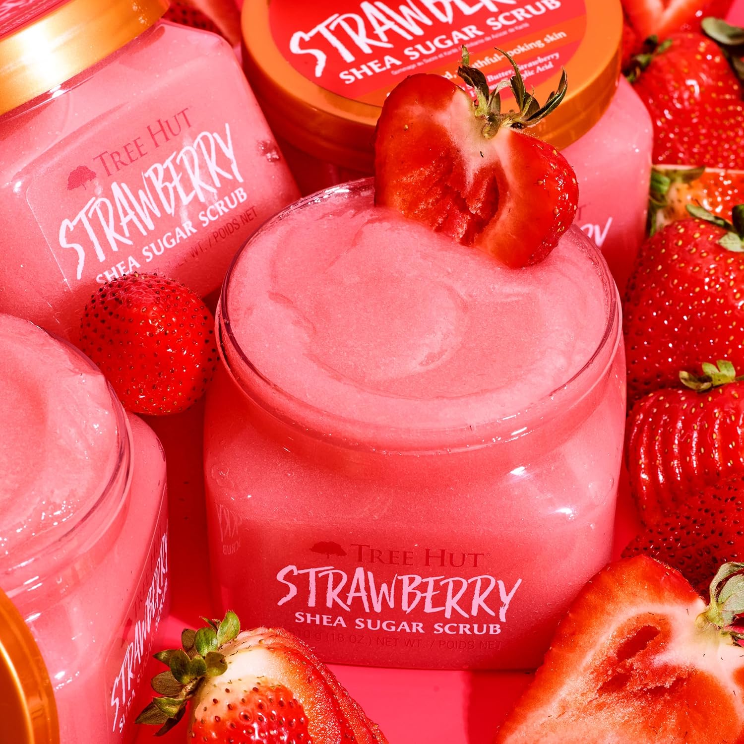 Tree Hut Strawberry Shea Sugar Scrub 510g