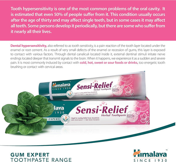Himalaya Herbals Gum Expert Sensi Relief Toothpaste 75ml