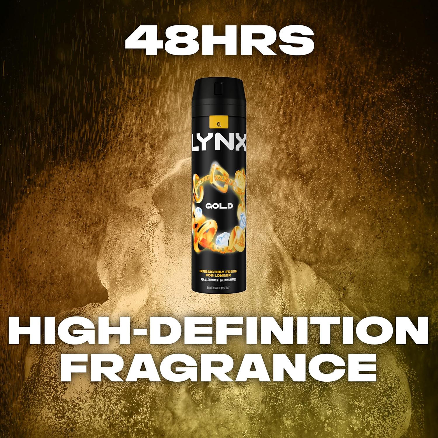 Lynx Gold Oud Wood And Fresh Vanilla Scent Body Spray 200ml