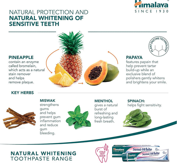 Himalaya Herbal Gum Expert Sensi White Toothpaste