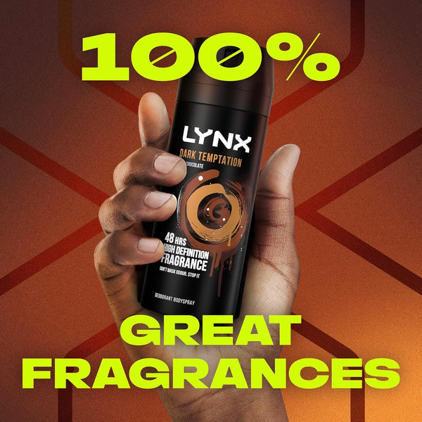 Lynx Dark Temptation Deodorant Body Spray 150ml