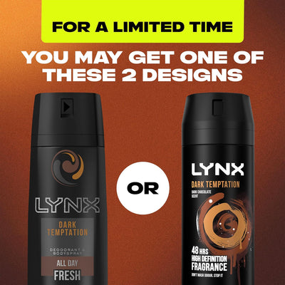 Lynx Dark Temptation Deodorant Body Spray 150ml