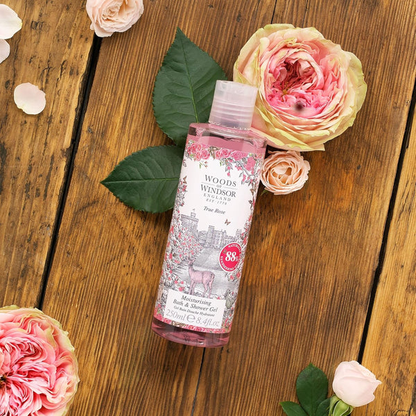 Woods Of Windsor True Rose Moisturising Bath And Shower Gel 250ml