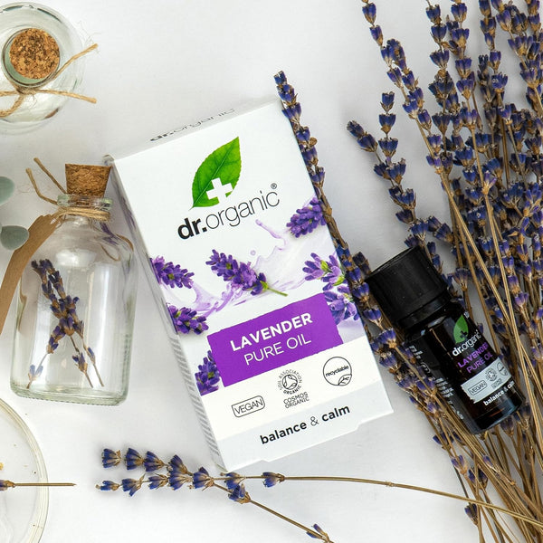 Dr Organic Organic Balance And Calm Lavender Pure Oil 10ml