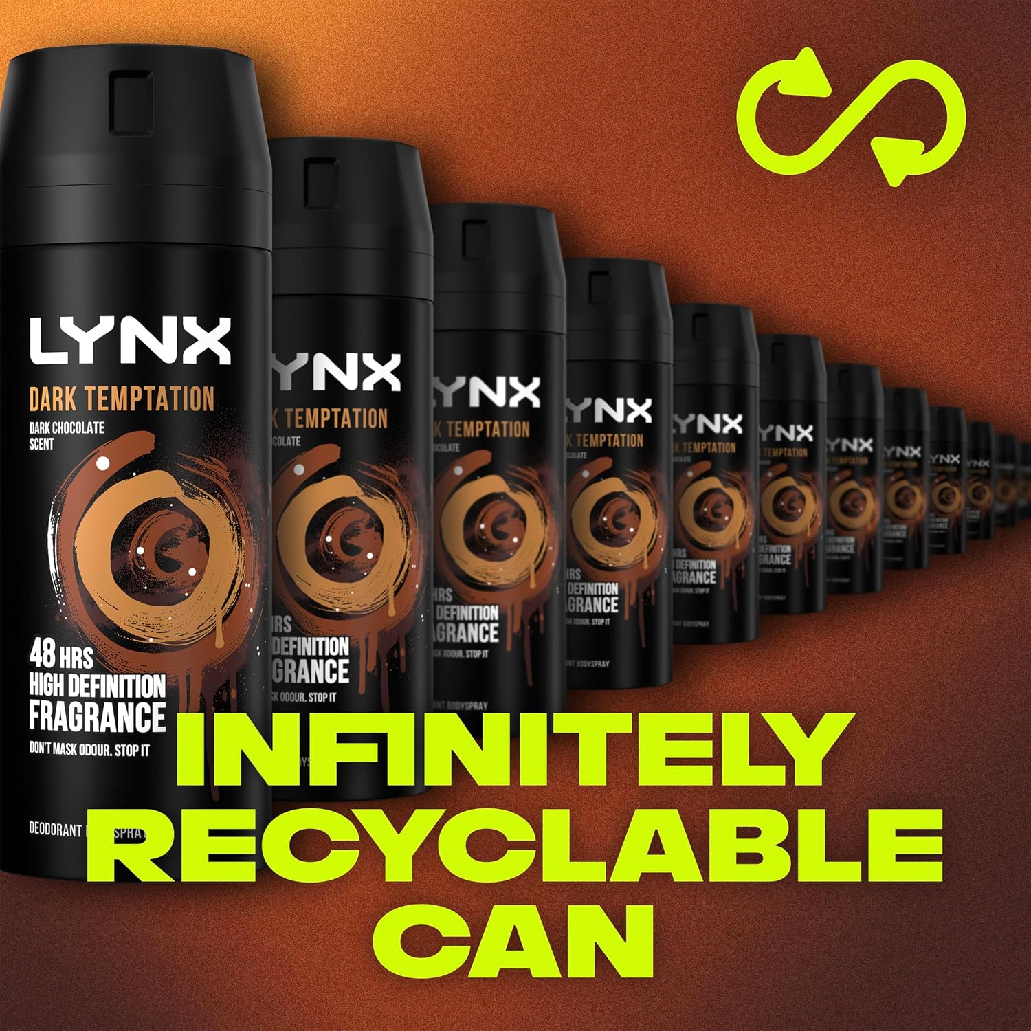 Lynx Dark Temptation Deodorant Body Spray 150ml