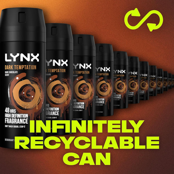 Lynx Dark Temptation Deodorant Body Spray 150ml