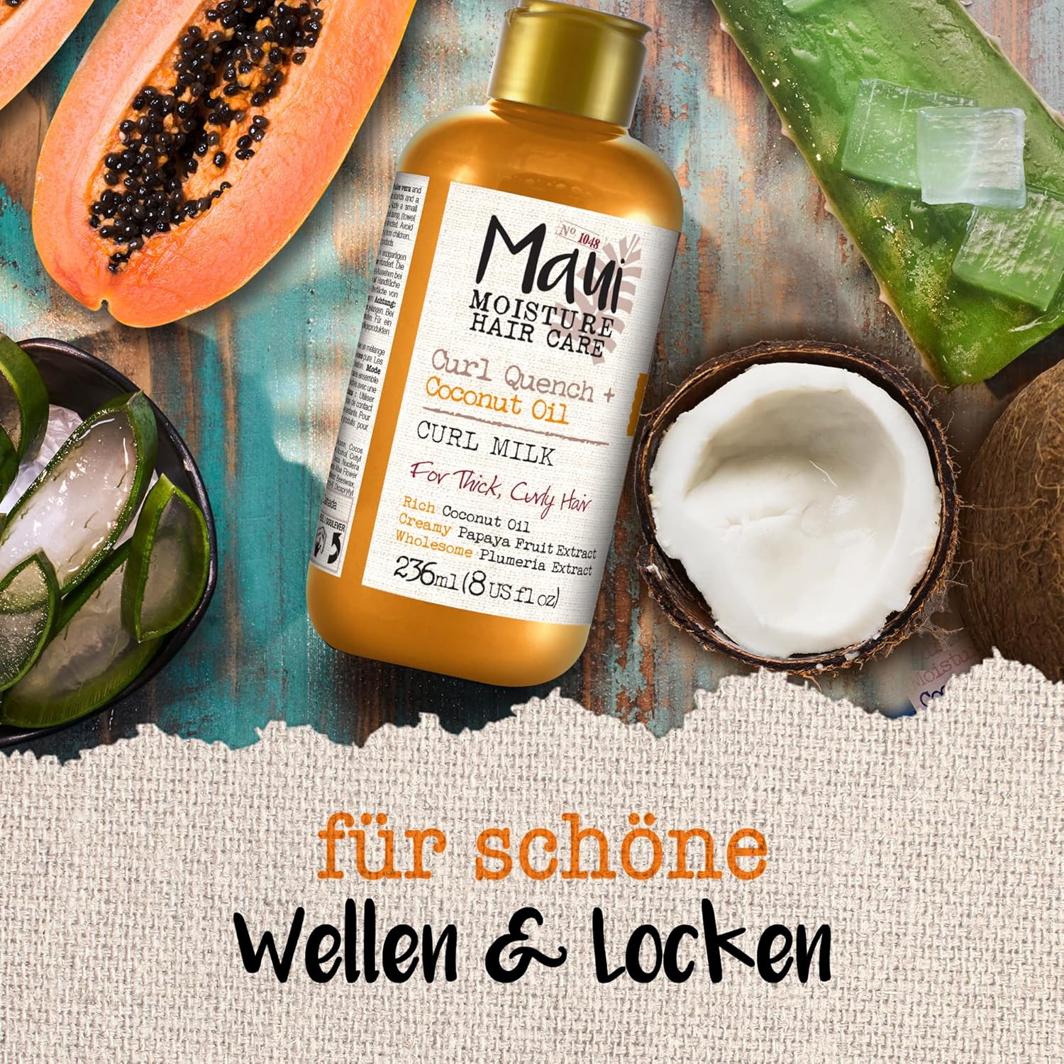 Maui Moisture Curl Quench Coconut Oil Curl Milk 236ml