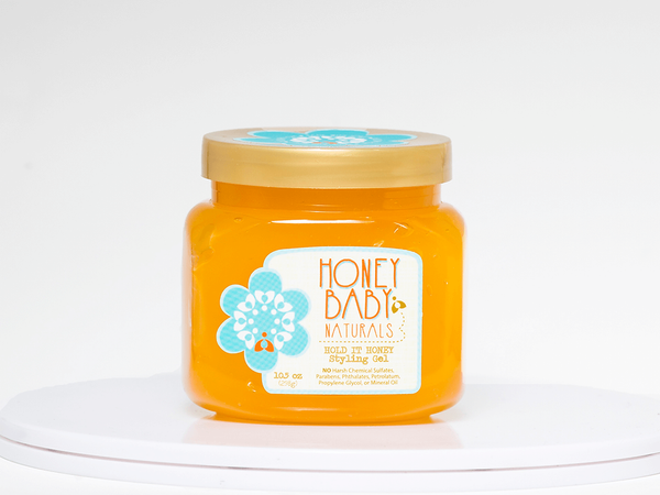 Honey Baby Naturals Hold It Honey Styling Gel 298g - Afro Hair Boutique