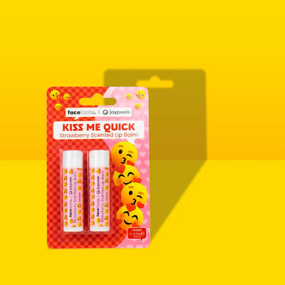 Face Facts Kiss Me Quick Strawberry Scented Lip Balm 4.25g