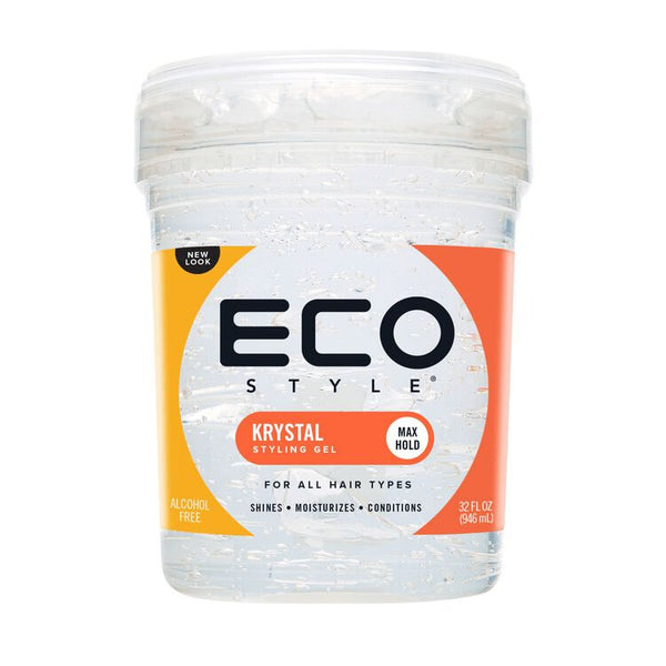 Eco Style Professional Styling Gel Krystal Styling Gel - All Sizes - Afro Hair Boutique