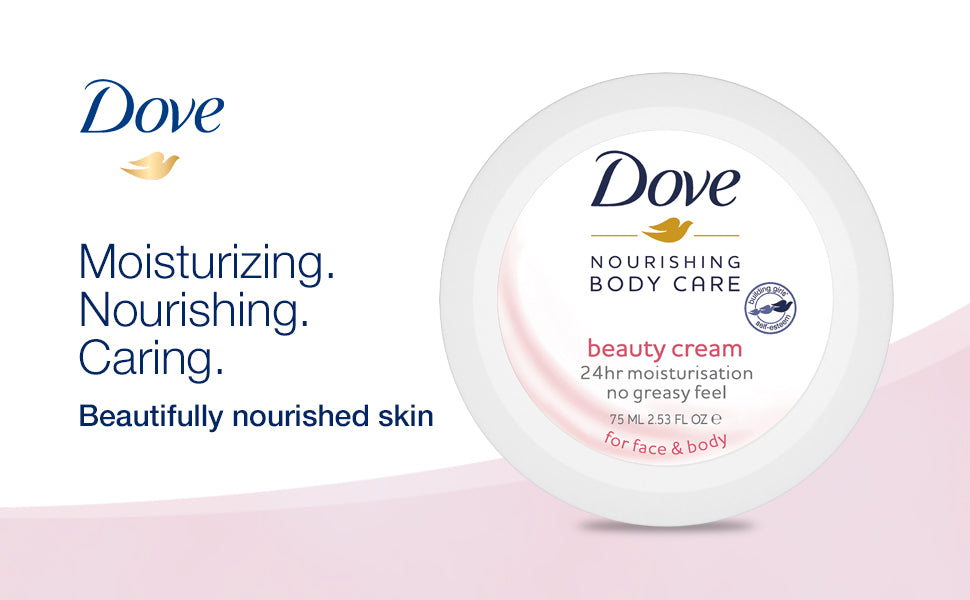 Dove Nourishing Body Care Beauty Cream 75ml / 250ml