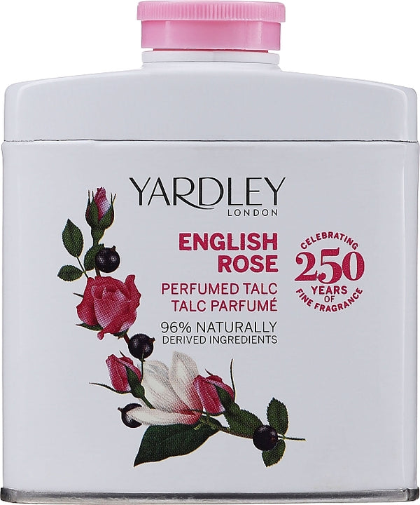 Yardley English Rose Perfumed Body Powder 50g - Afro Hair Boutique