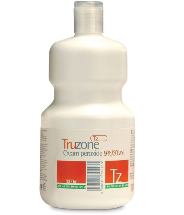 Truzone Cream Peroxide Hair Color Styling Tone Developer Bleach 250ml , 1000ml - Afro Hair Boutique