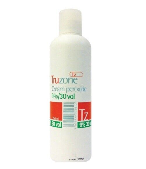 Truzone Cream Peroxide Hair Color Styling Tone Developer Bleach 250ml , 1000ml - Afro Hair Boutique