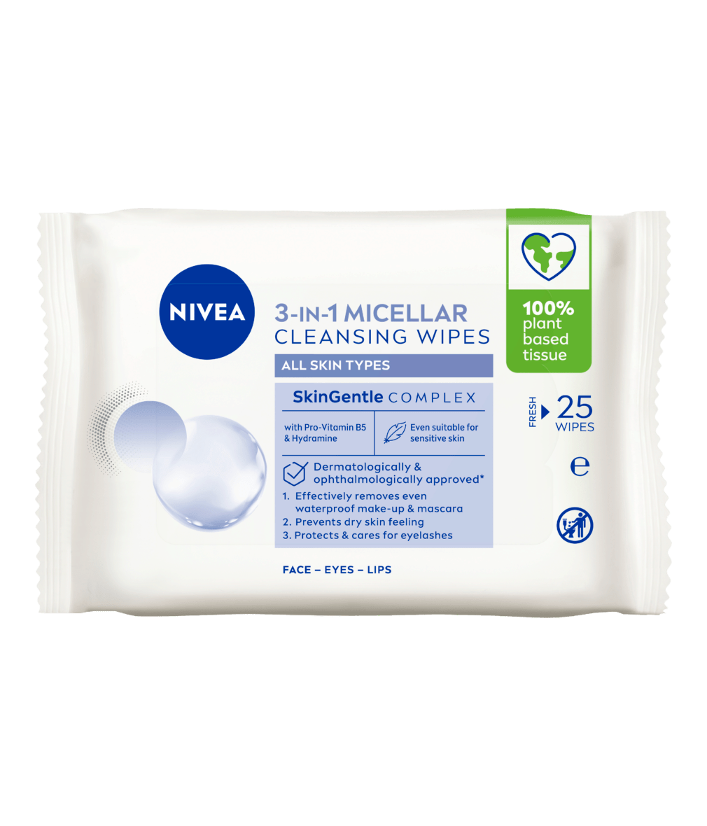 Nivea 3 In1 Refreshing Cleansing Wipes