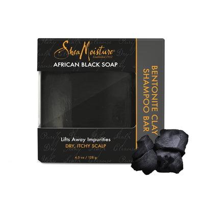Shea Moisture African Black Soap Shampoo Bar 128g