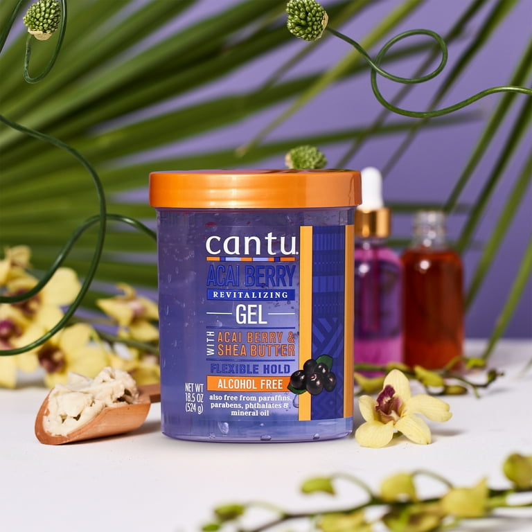 Cantu Acai Berry And Shea Butter Revitalizing Gel 524g