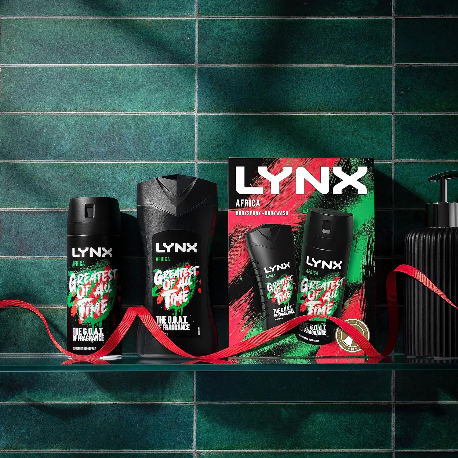 Lynx Africa Body Spray And Body Wash Duo