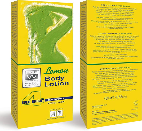 A3 Executive White Lemon 4 Ever Body Lotion 400ml - Afro Hair Boutique