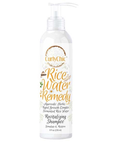 Advance Beauty Care Curly Chic Rice Water Remedy Revitalizing Shampoo